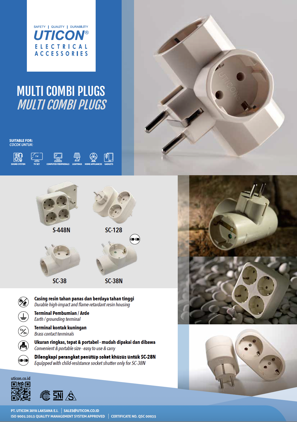 UTICON Multi Combi Plugs